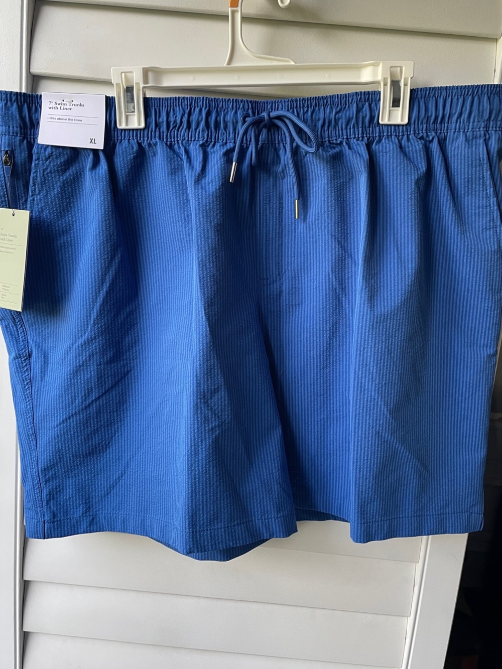Goodfellow & Co Royal Blue Drawstring Swim Trunks